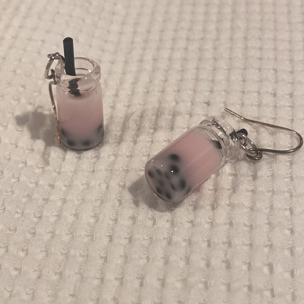 Boba earrings
